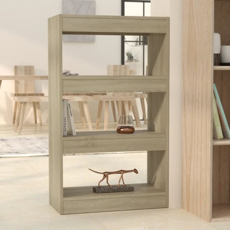 Libreria/Divisorio Rovere Sonoma 60x30x103 cm in Truciolato