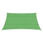 Vela Parasole 160 g/m² Verde Chiaro 3,6x3,6 m in HDPE