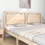 Testiera per Letto 205,5x4x100 cm in Legno Massello di Pino