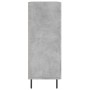 Credenza Grigio Cemento 69,5x34x90 cm in Legno Multistrato