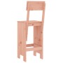 Sgabelli da Bar 2 pz 40x48,5x115,5 cm Legno Massello di Douglas