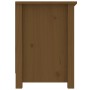 Mobile Porta TV Miele 103x36,5x52 cm in Legno Massello di Pino