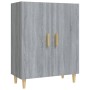 Credenza Grigio Sonoma 70x34x90 cm in Legno Multistrato