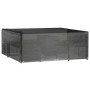Copertura Mobili da Giardino 16 Occhielli 250x250x90cm Quadrata