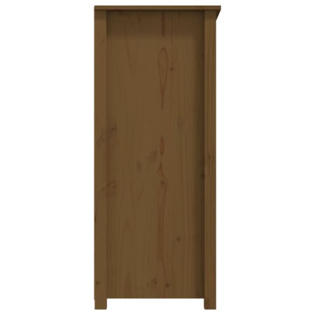 Credenza Miele 83x41,5x100 cm in Legno Massello di Pino