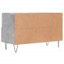 Mobile per TV Grigio Cemento 80x36x50 cm Legno Multistrato