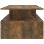 Tavolino da Salotto Rovere Fumo 90x60x42,5 cm Legno Multistrato