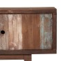 Mobile Porta TV in Legno di Acacia Stile Vintage 118x30x40 cm