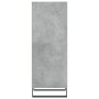 Credenza Grigio Cemento 34,5x32,5x90 cm in Legno Multistrato