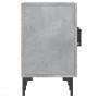 Mobile Porta TV Grigio Cemento 150x30x50cm in Legno Multistrato