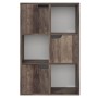 Libreria Rovere Fumo 60x27,5x88 cm in Legno Multistrato