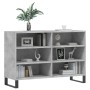 Credenza Grigio Cemento 103,5x35x70 cm in Legno Multistrato