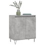 Credenza Grigio Cemento 60x35x70 cm in Legno Multistrato