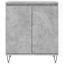 Credenza Grigio Cemento 60x35x70 cm in Legno Multistrato