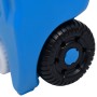 Serbatoio d'Acqua con Ruote per Campeggio 40 L Blu