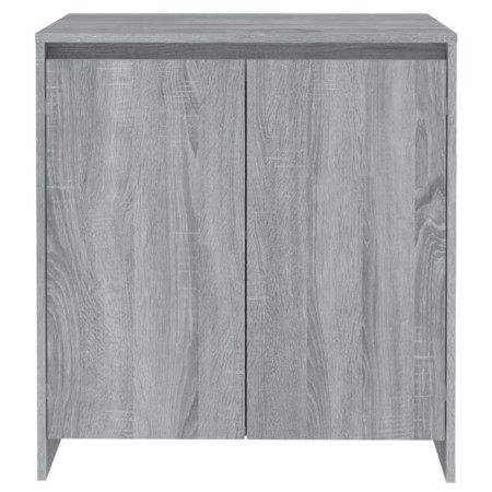 Credenza Grigio Sonoma 70x41x75 cm in Legno Multistrato