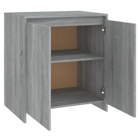 Credenza Grigio Sonoma 70x41x75 cm in Legno Multistrato