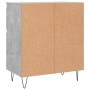 Credenza Grigio Cemento 60x35x70 cm in Legno Multistrato