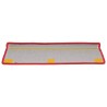 Tappetini per Scale 15 pz 65x21x4 cm Rosso