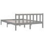 Giroletto Grigio in Massello di Pino 150x200 cm King Size