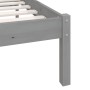 Giroletto Grigio in Massello di Pino 150x200 cm King Size