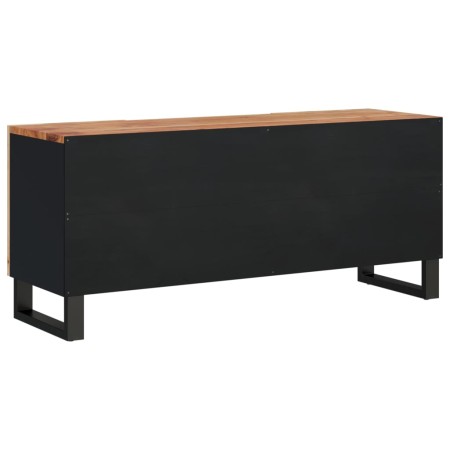 Mobile TV 105x33,5x46cm Legno Massello Acacia Legno Multistrato