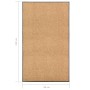 Zerbino Lavabile Crema 90x150 cm