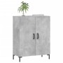 Credenza Grigio Cemento 69,5x34x90 cm in Legno Multistrato