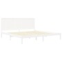 Giroletto Bianco in Legno Massello 180x200 cm Super King