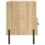 Comodini 2 pz Rovere Sonoma 40x35x47,5 cm in Legno Multistrato