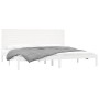 Giroletto Bianco in Legno Massello 180x200 cm Super King