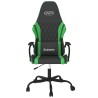 Sedia da Gaming Nera e Verde in Similpelle