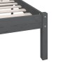 Giroletto Grigio in Legno Massello di Pino 100x200 cm