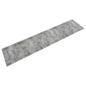 Tappeto da Cucina Lavabile Beton 60x300 cm Velluto