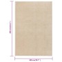 Tappeto a Pelo Corto 200x290 cm Beige