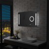 Specchio LED da Bagno con Sensore Tattile 100x60 cm