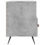 Mobile Porta TV Grigio Cemento 102x36x50 cm Legno Multistrato