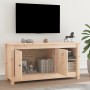 Mobile Porta TV 103x36,5x52 cm in Legno Massello di Pino