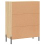 Credenza Rovere Sonoma 69,5x34x90 cm in Legno Multistrato