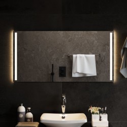 Specchio da Bagno con Luci LED 100x50 cm