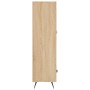 Credenza Rovere Sonoma 69,5x31x115 cm in Legno Multistrato