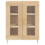 Credenza Rovere Sonoma 69,5x34x90 cm in Legno Multistrato