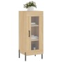 Credenza Rovere Sonoma 34,5x34x90 cm in Legno Multistrato