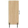 Credenza Rovere Sonoma 34,5x34x90 cm in Legno Multistrato