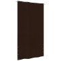 Paravento per Balcone Marrone 140x240 cm in Tessuto Oxford