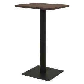 Tavolo da Bistrot Cenere Scuro 70x70x107 cm