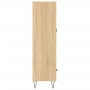 Credenza Rovere Sonoma 69,5x31x115 cm in Legno Multistrato