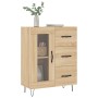 Credenza Rovere Sonoma 69,5x34x90 cm in Legno Multistrato