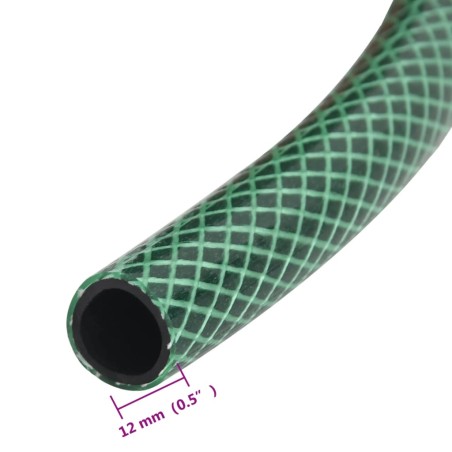 Tubo d'Aria Verde 0,5" 10 m in PVC