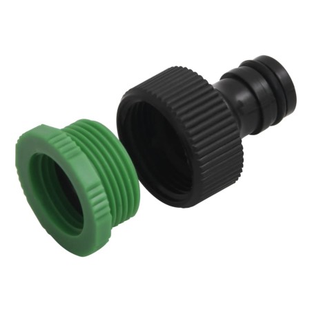 Set Tubo da Giardino con Raccordi Verde 0,5" 50 m in PVC